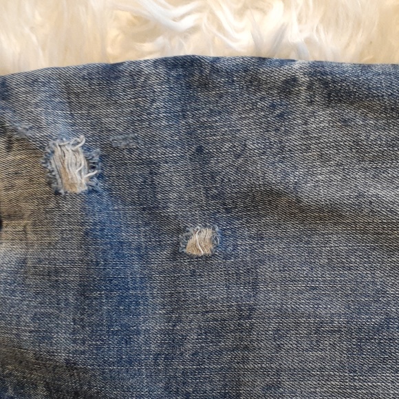 Crooks & Castles Distressed Denim Blue Size 32X32 Streetwear Edge Urban Jeans - Picture 10 of 11